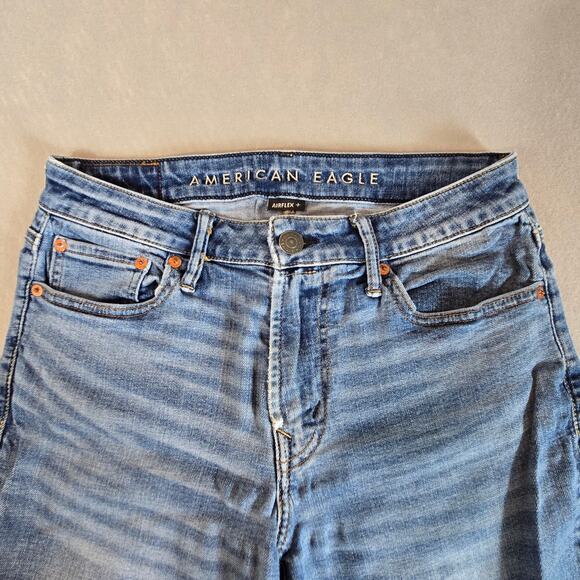 American Eagle Airflex+ Slim Straight Leg Stretch Denim Jeans Mens 30x30 - Picture 4 of 15